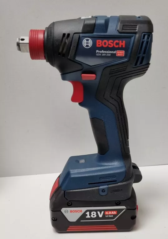 AKUMULATOROWY KLUCZ UDAROWY BOSCH GDX 18V-200 C
