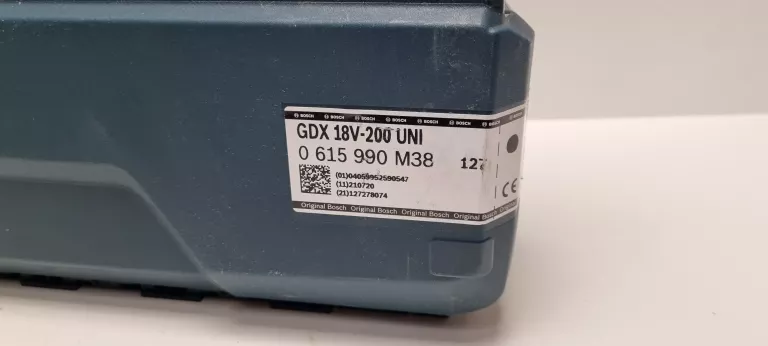 AKUMULATOROWY KLUCZ UDAROWY BOSCH GDX 18V-200 C