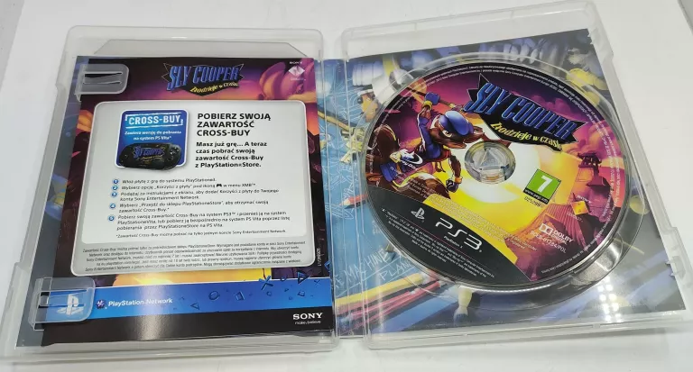 GRA PS3 SLY COOPER ZŁODZIEJE W CZASIE POLECAMY!!!
