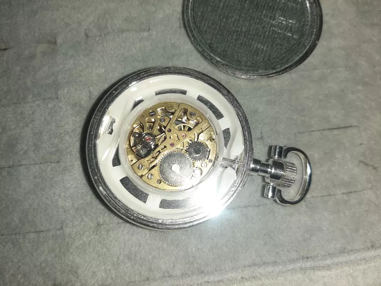 MECHANICZNY ZEGAREK KIESZONKOWY, SUPER OKAZJA!