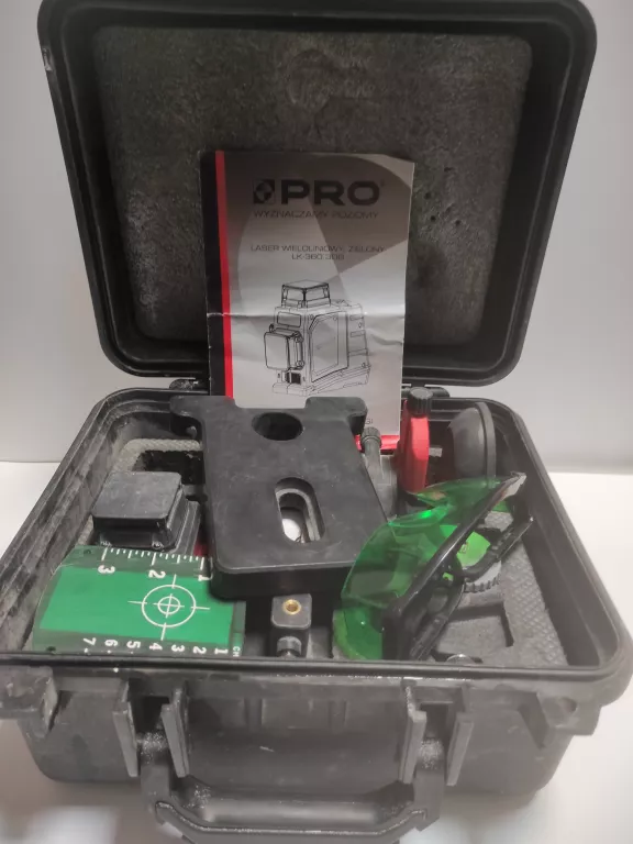 PRO LK-360.3DG ZIELONY LASER PŁASZCZYZNOWY 3 X 36