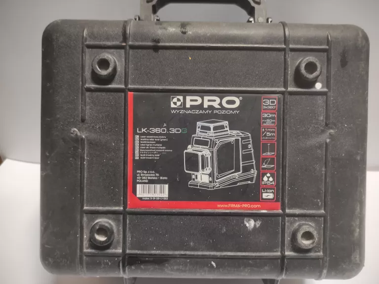 PRO LK-360.3DG ZIELONY LASER PŁASZCZYZNOWY 3 X 36