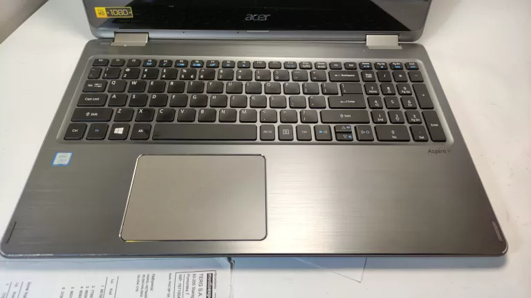 LAPTOP ACER ASPIRE R5-571T DOTYK I5-7TH 8RAM