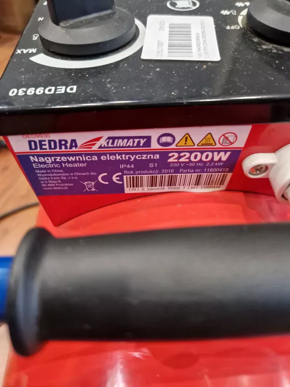 NAGRZEWNICA ELEKTRYCZNA DEDRA DED9930