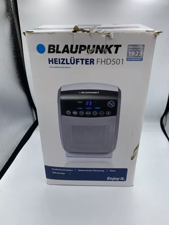 TERMOWENTYLATOR BLAUPUNKT FHD501