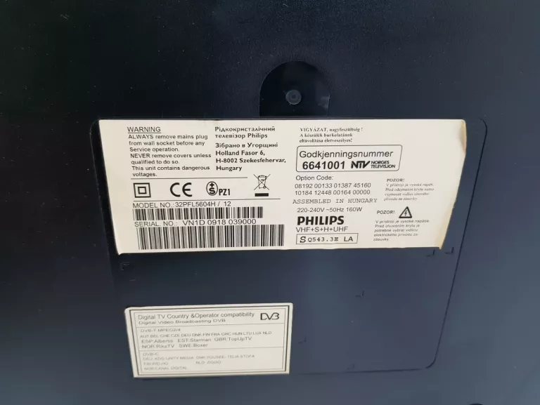 TELEWIZOR PHILIPS 32PFL5604H 32 CALE