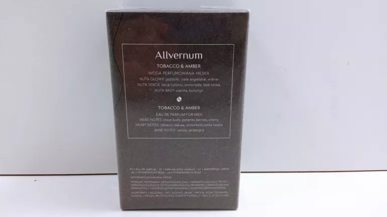 ALLVERNUM TOBACCO & AMBER 100ML