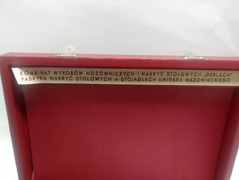 ZESTAW SZTUĆCÓW GERLACH POSREBRZANYCH POLECAM!