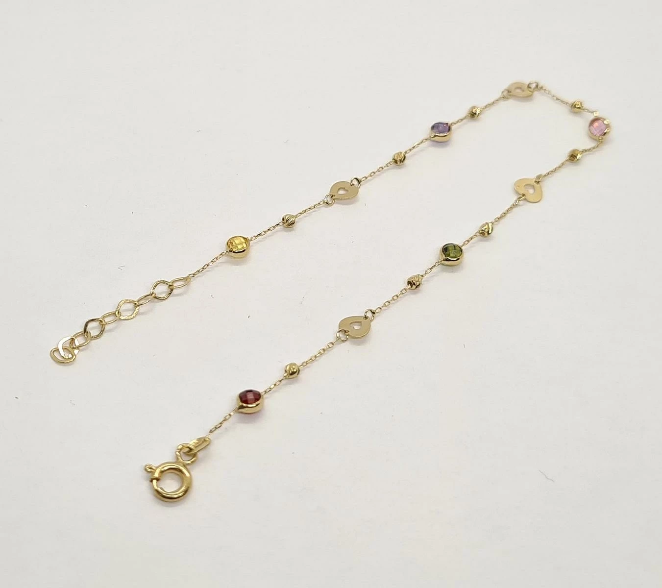 sliczna-zlota-bransoletka-serduszka-585-121g-18-rodzaj-2205-16