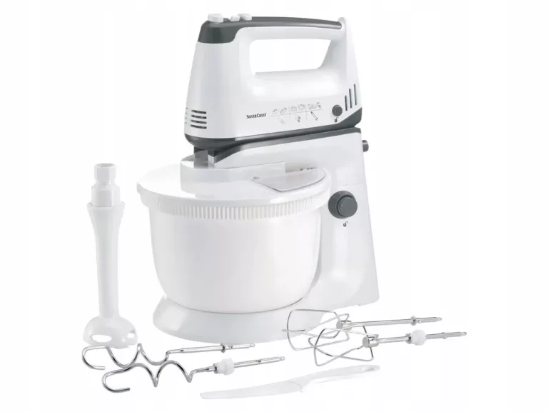 SILVERCREST MIKSER Z OBROTOWĄ MISĄ + BLENDER 300W