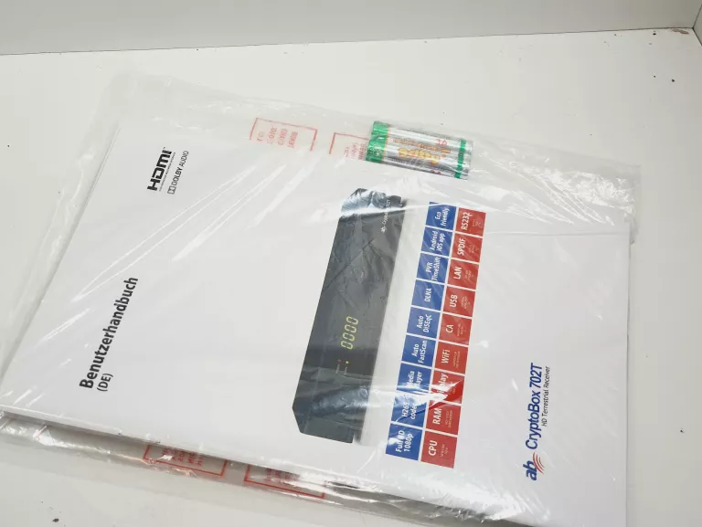 DEKODER CRYPTOBOX 702T DVBT-T2/C H.265