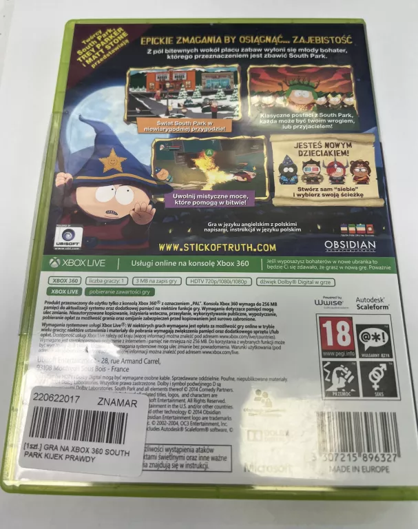 gra-na-xbox-360-south-park-kijek-prawdy-stan-uzywany
