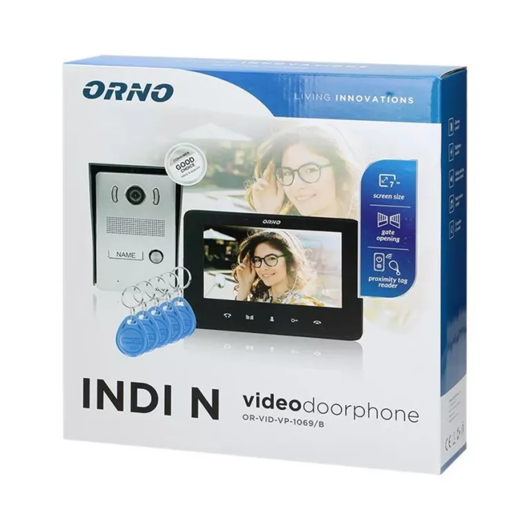 WIDEODOMOFON ORNO INDI N OR-VID-VP-1069/B