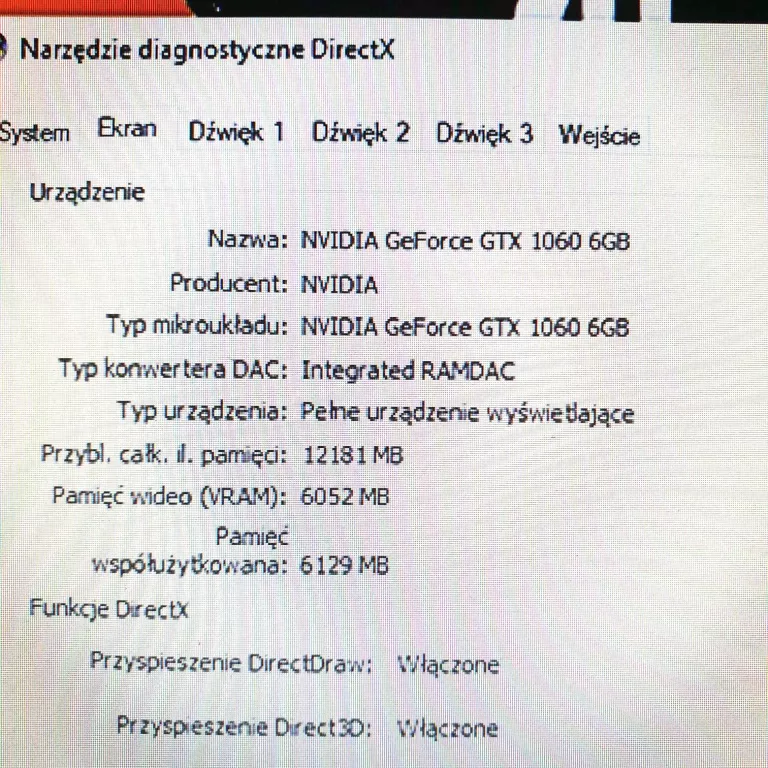 PC RTX1060 I5-2500, 12 RAM 120 SSD + 500 GB HDD