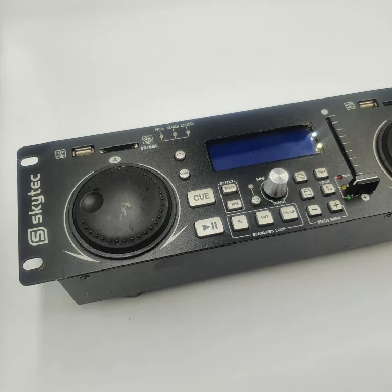 PODWÓJNY ODTWARZACZ MP3 SKYTEC STC-45