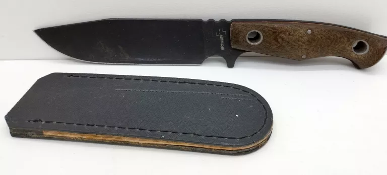 NÓŻ BOKER PLUS ROLD BLACK SK5 POKROWIEC