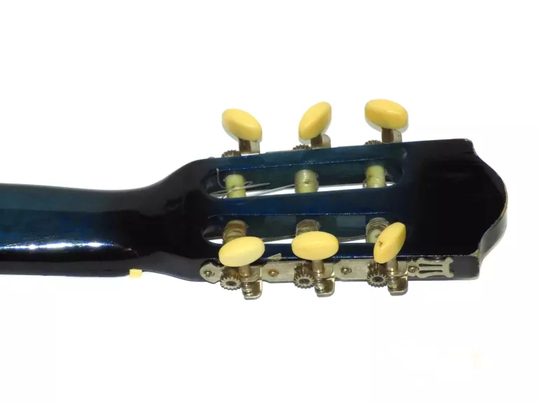 GITARA KLASYCZNA DREWNIANA NIEBIESKA BLUE (BRAK)