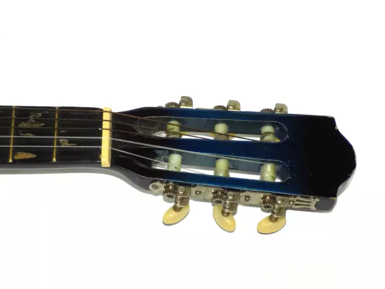 GITARA KLASYCZNA DREWNIANA NIEBIESKA BLUE (BRAK)