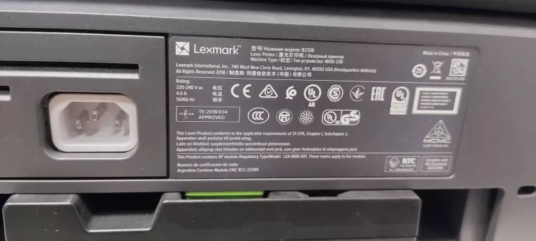 DRUKARKA LASEROWA LEXMARK B2338DW OKAZJA!