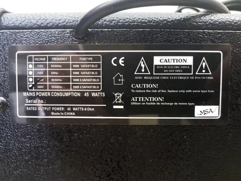 WZMACNIACZ GITAROWY VISION GW25R