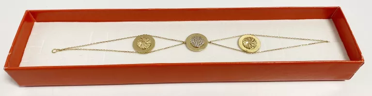 wyjatkowa-zlota-bransoletka-z-3-kolkami-ct-585-ostrowiecka-6-radzyn-podlaski