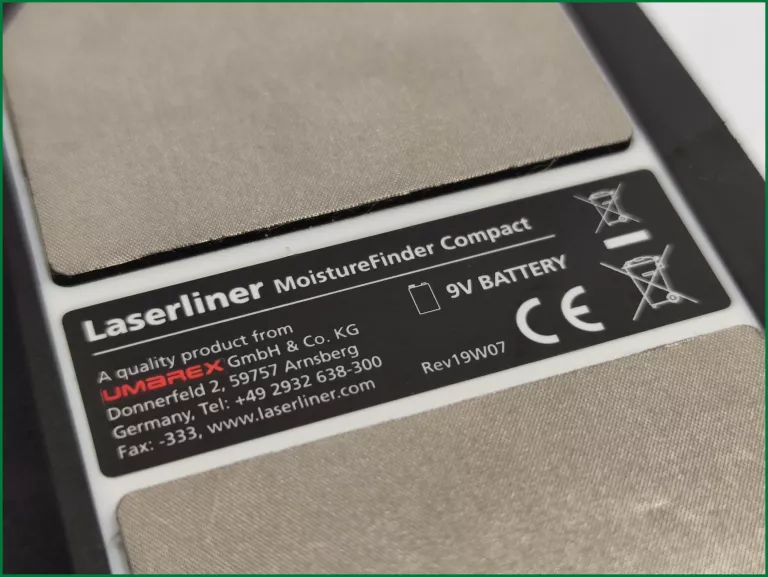 HIGROMETR LASERLINER MOISTUREFINDER COMPACT