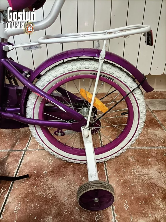 ROWER DZIECIĘCY 16" RAYON NELLY Z POPYCHACZEM