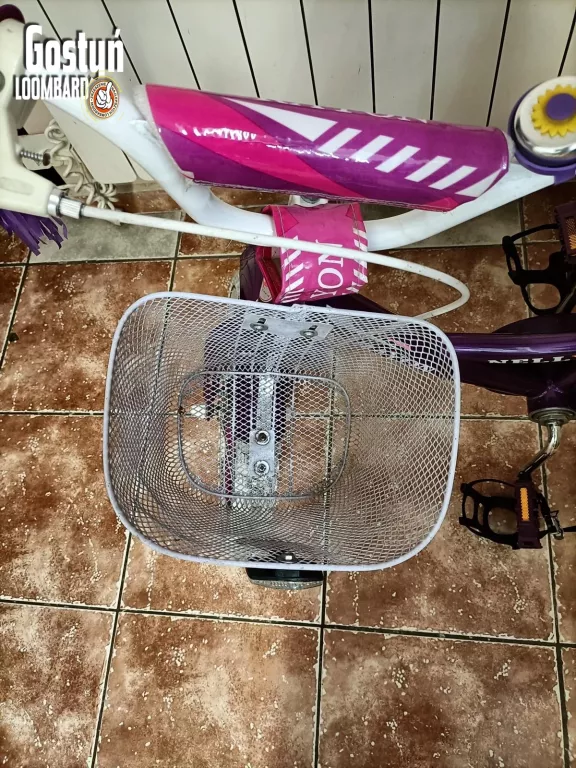 ROWER DZIECIĘCY 16" RAYON NELLY Z POPYCHACZEM