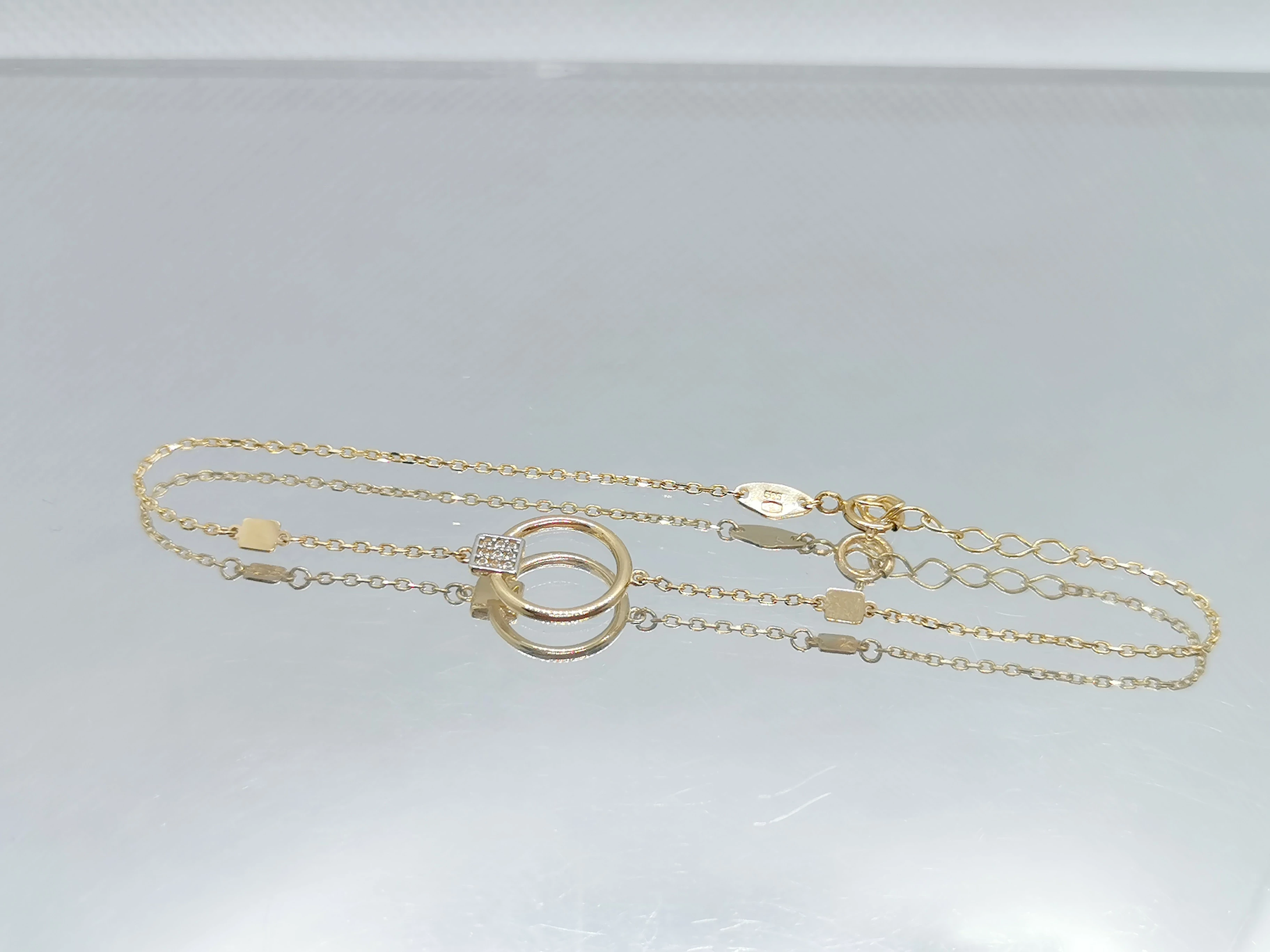 zlota-celebrytka-kolo-135g19cm-kamien-cyrkonia