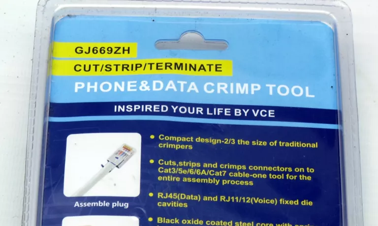 VCELINK GJ669ZH SZCZYPCE ZACISKOWE RJ45