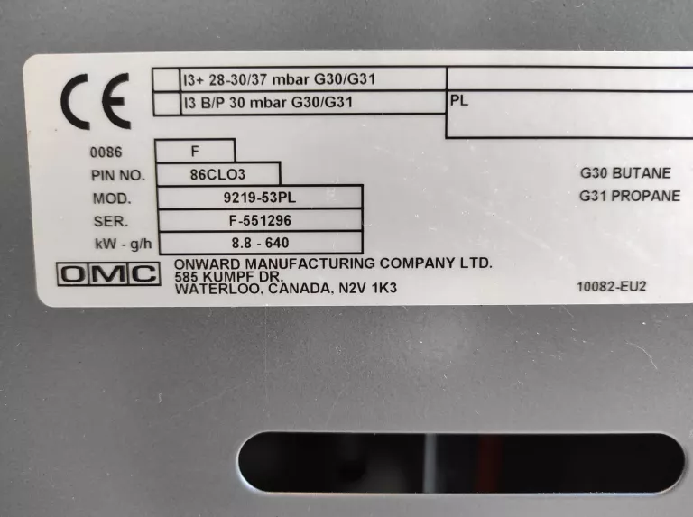 GRILL GAZOWY BROIL KING BARON 320 (3 PALNIKOWY)
