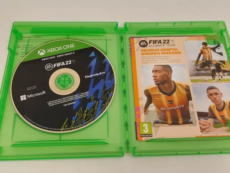 GRA XBOX ONE FIFA 22 XBOX ONE / XBOX SERIES X PL