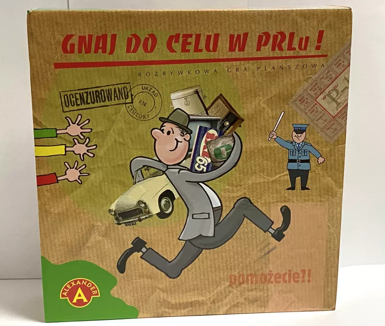 GRA PLANSZOWA GNAJ DO CELU W PRLU