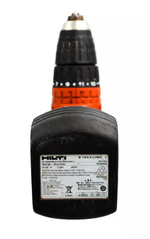 WKRĘTARKA AKUMULATOROWA HILTI SF-14A 14,4 V 3,3AH