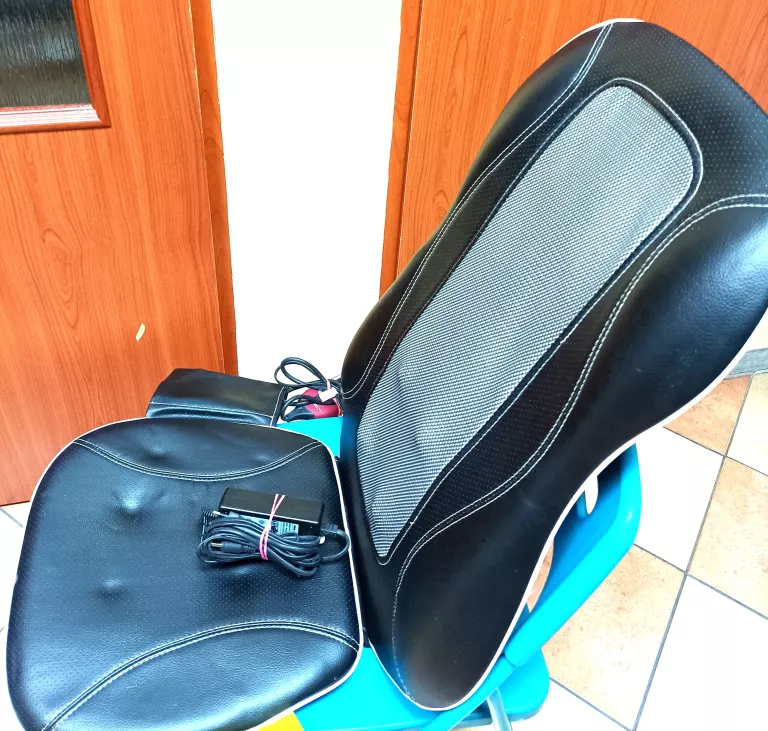 MASAŻER MATA MASUJĄCA HARMEDY CZARNA EKO SKÓRA