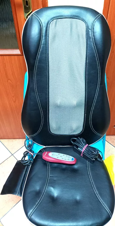 MASAŻER MATA MASUJĄCA HARMEDY CZARNA EKO SKÓRA