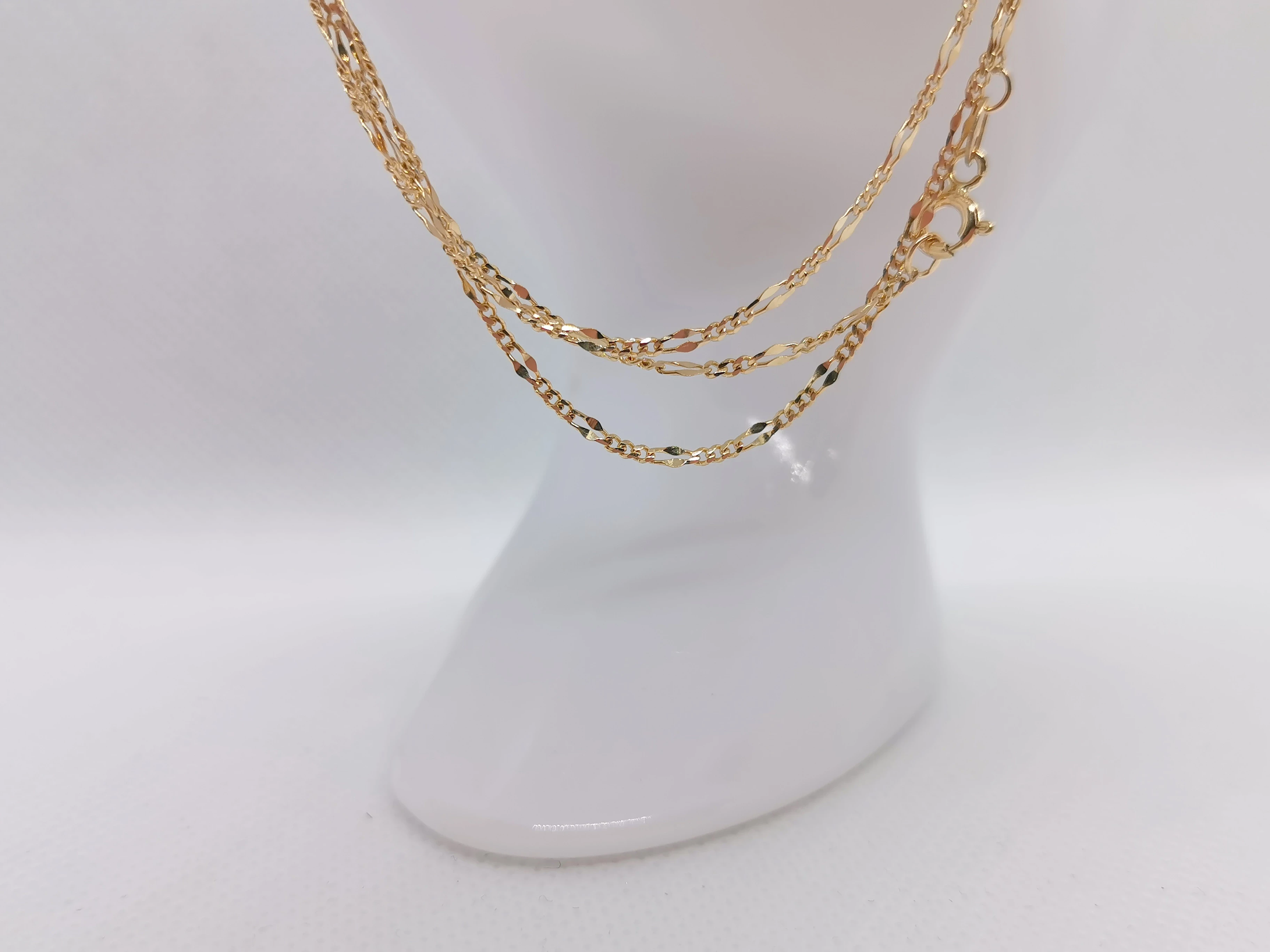 wyjatkowy-zloty-lancuszek-pancerka-251g55-cm-stan-uzywany