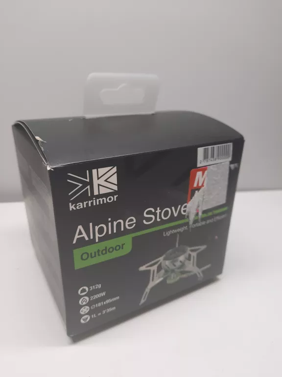 KUCHENKA KARRIMOR ALPINE STOVE OUTDOOR
