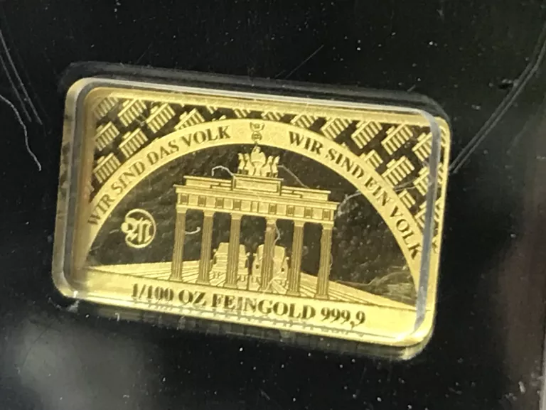 SZTABKA ZŁOTA 999 0,31G