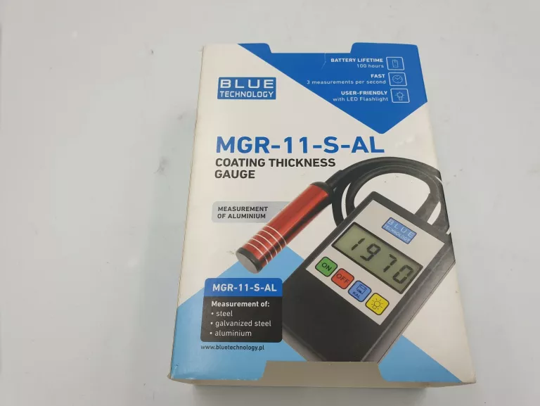 MIERNIK GRUBOŚCI LAKIERU MGR-11-S-AL