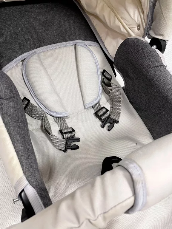 WÓZEK BLIŹNIACZY FENIX DUO 2 W 1 KOMPLET + TORBA
