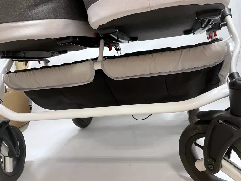 WÓZEK BLIŹNIACZY FENIX DUO 2 W 1 KOMPLET + TORBA