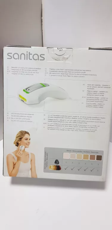 DEPILATOR LASEROWY SANITAS IPL 200