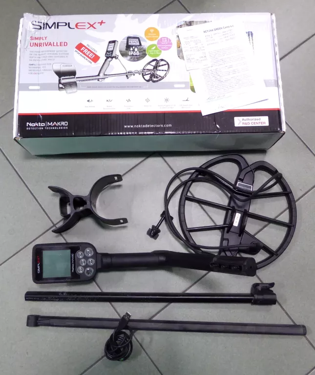 WYKRYWACZ METALI SIMPLEX+ NOKTA MAKRO GWARANCJA!