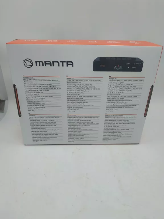 DEKODER MANTA DVB-T2 PUD