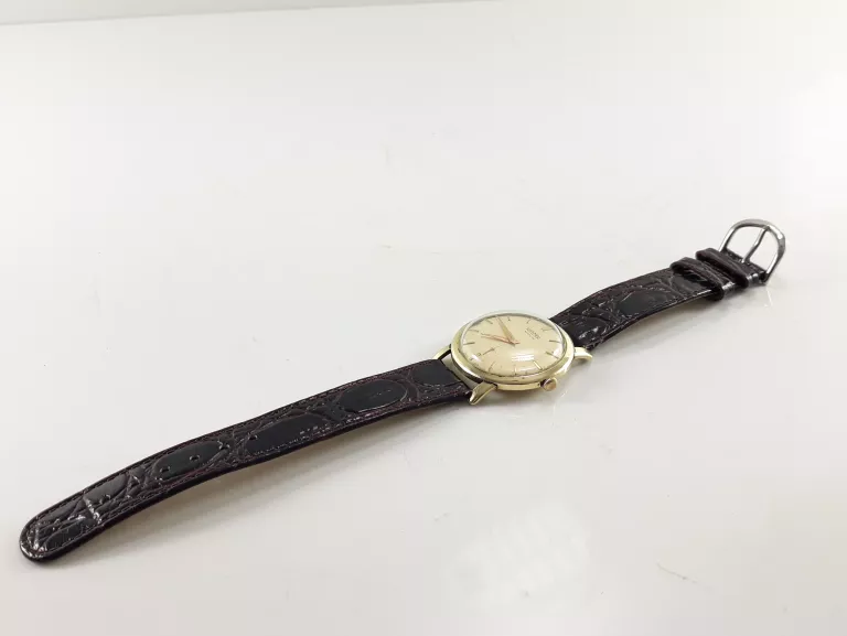 ZŁOTY ZEGAREK ROAMER INCABLOC MECHANICZNY 585 14K