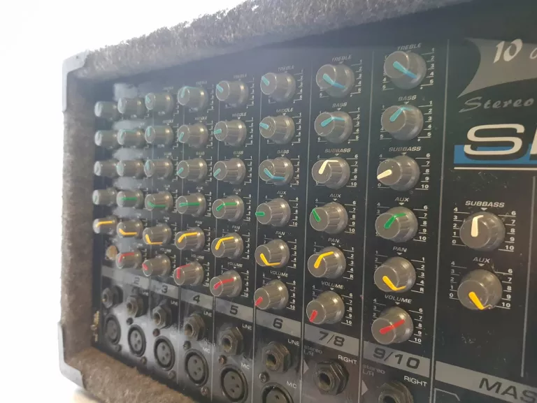 WZMACNIACZPOWER MIXERBOXELECTRONICS STEREO SPM450