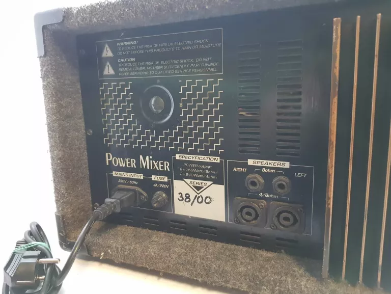 WZMACNIACZPOWER MIXERBOXELECTRONICS STEREO SPM450
