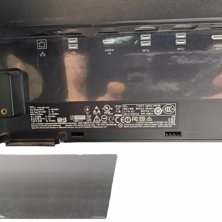 KOMPUTER ALL IN ONE DELL OPTIPLEX 7440 8GB/120GB