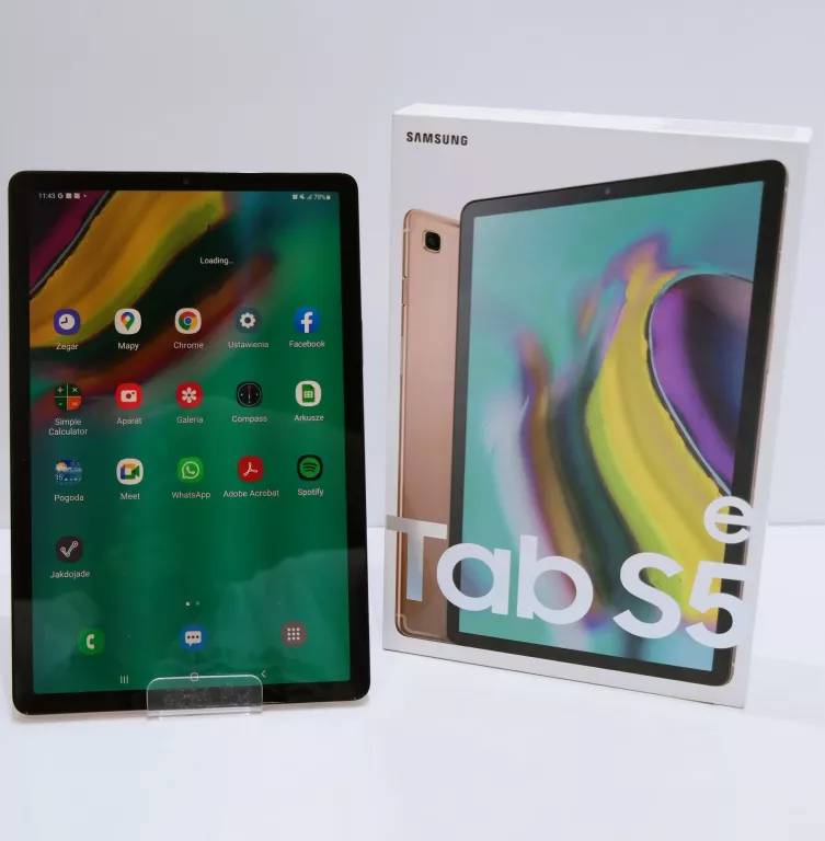 TABLET SAMSUNG GALAXY TAB S5E LTE 4/64GB GOLD